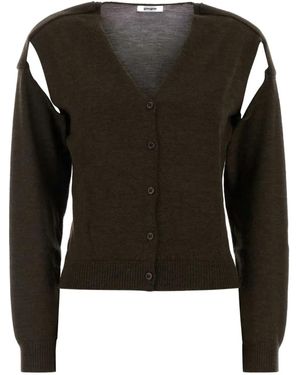 GIMAGUAS Coucou Cutout Cardigan - Black