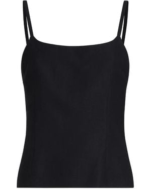 Brunello Cucinelli Monili-Detail Top - Black