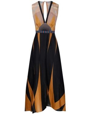 VOLANTIS Ginko Maxi Dress - White