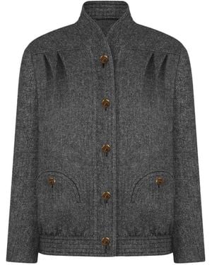 Blazé Milano Coiba Herringbone Jacket - Gray