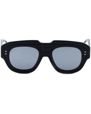 Thom Browne Occhiali Da Sole Geometrici - Nero