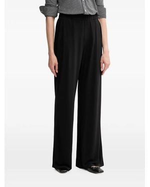 Ouí Hose Mit Weitem Bein - Schwarz