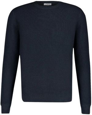 Boglioli Wool Crew-Neck Sweater - Blue