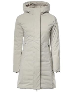 Save The Duck Leyla Hooded Padded Coat - Gray