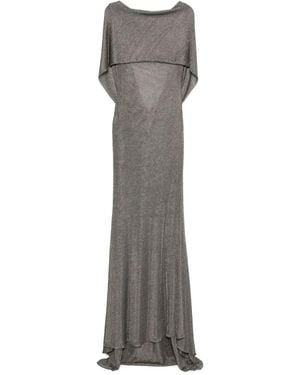The New Arrivals Ilkyaz Ozel Jeanne Maxi Dress - Grey