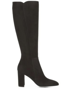 Gianvito Rossi Botas Altas De Ante - Negro