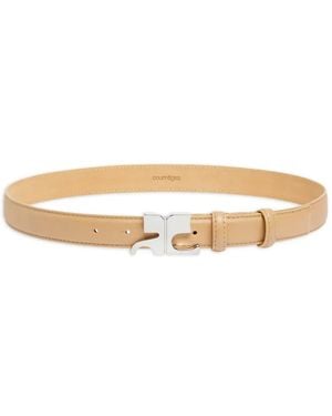 Courreges Buckle-Fastening Belt - Natural