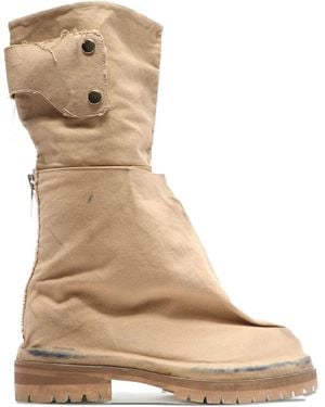 424 Dragonrider Biker Boots - Natural