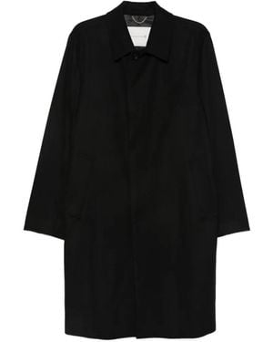 Mackintosh Dunkeld Single-Breasted Coat - Black