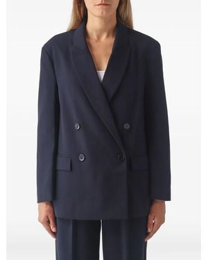 Twinset Double-Breasted Blazer - Blue