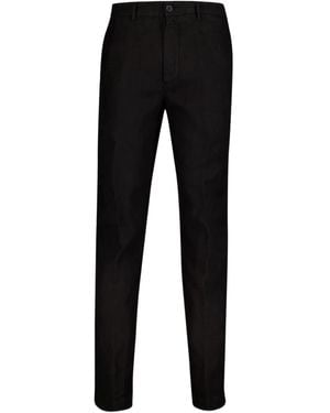 120% Lino Linen Trousers - Black