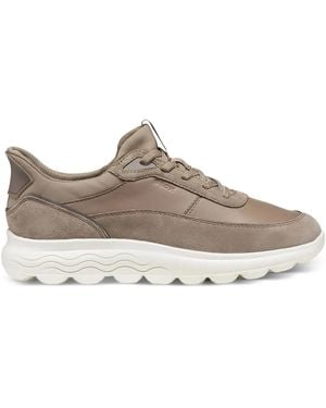 Geox Spherica Plus Low-Top Trainers - Brown