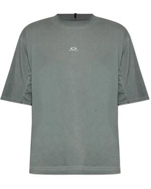 Oakley Logo-Print T-Shirt - Grey