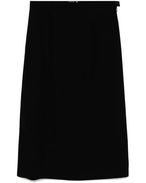 agnès b. A-Line Skirt - Black