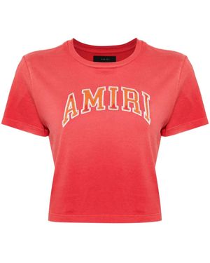 Amiri ロゴ Tシャツ - レッド