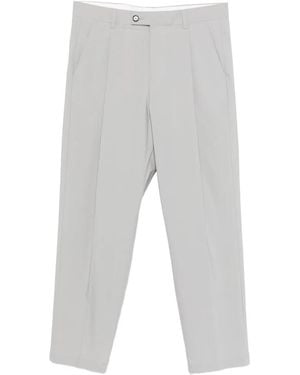 BE ABLE Pressed-Crease Trousers - White