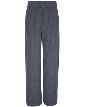 Lafayette 148 New York Ribbed Pants - Blue
