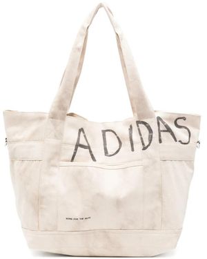 adidas X Song For The Mute Logo-Print Tote Bag - Natural