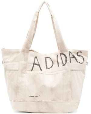 adidas X Song For The Mute Logo-Print Tote Bag - Natural