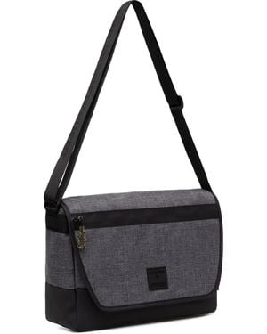 Strellson Textured Panelled Laptop Bag - Black
