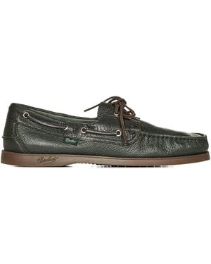 Paraboot Barth Boat Shoes - Green