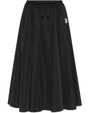 KENZO Boke Flower 2.0 midi skirt - Negro