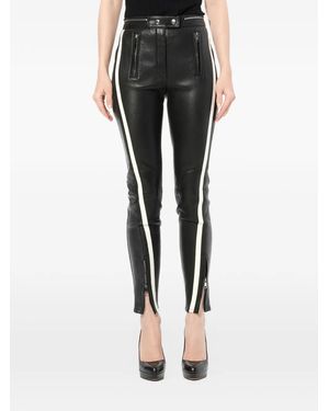 McQueen Side-Stripe Trousers - Black