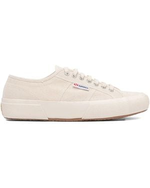 Superga Lace-Up Canvas Trainers - White