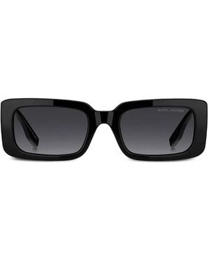 Marc Jacobs Lunettes De Soleil The Rectangle - Noir