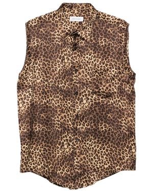 Ernest W. Baker Hemd Mit Leoparden-Print - Braun
