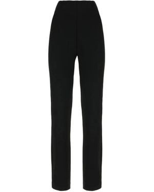 Alberta Ferretti High-Waisted Pants - Black