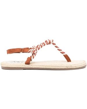 Manebí Suede Slides - Brown