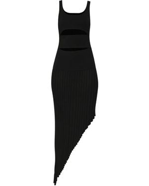 Christopher Esber Asymmetrisches Kleid - Schwarz
