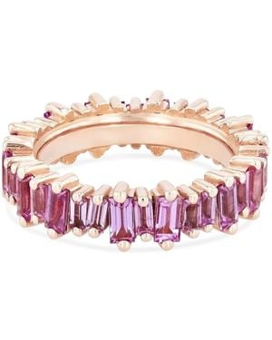 Suzanne Kalan 18Kt Roségouden Ring - Roze