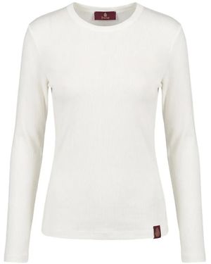 Dondup Ribbed Long-Sleeve T-Shirt - White