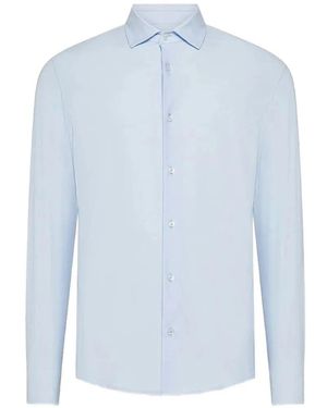 Cruna Camisa Manhattan De Manga Larga - Azul