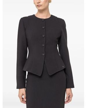 Nissa Jupe Mi-Longue À Taille Haute - Black