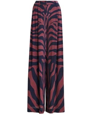 Essentiel Antwerp Side-Pockets Pleated Pants - Purple