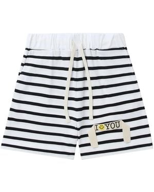 ショートパンツ Joshua Sanders Short trousers Joshua Sanders スマイリーフェイス ショートパンツ | ブラック