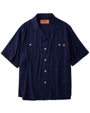 Universal Overall Camicia A Maniche Corte - Blu