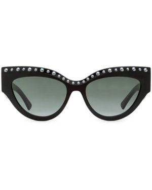 Jimmy Choo Sonja Faux-Pearl Cat-Eye Sunglasses - Black