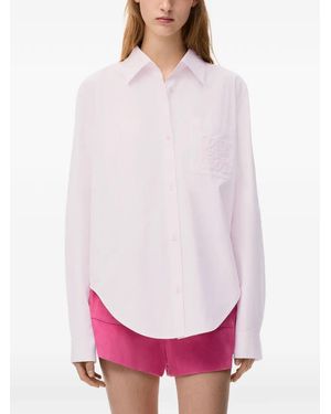 Loewe Camisa Con Bordado De Anagrama De X Paula's Ibiza - Blanco