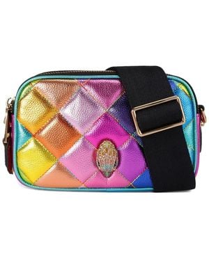 Kurt Geiger Bolso cámara Dual Zip Kensington - Morado