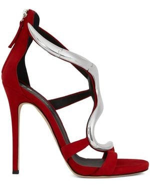 Giuseppe Zanotti Venere 120Mm Stiletto Sandals - Red