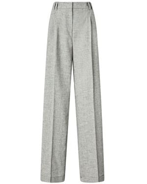Pinko Wide-Leg Trousers - Grey