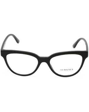 Versace Cat-Eye Frame Glasses - Black