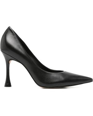 Carrano Pointed-Toe Court Shoes - Black
