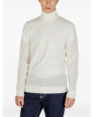 Calvin Klein Pullover Mit Rollkragen - Weiß