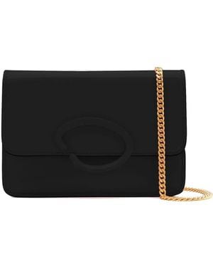 Oscar de la Renta チェーン ショルダーバッグ - ブラック