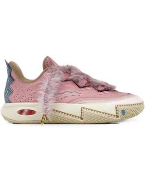 Anta Baskets Azurie En Fourrure Artificielle - Pink
